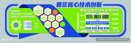 企业文化墙 蓝莓农业设计图 室内广告设计