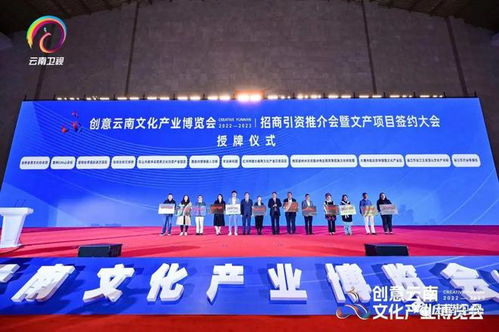 创意云南文化产业盛宴招商引资推介会助推文化产业发展